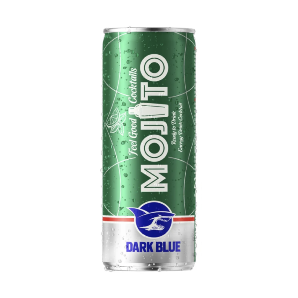 Dark Blue Energy Drink (Mojito)